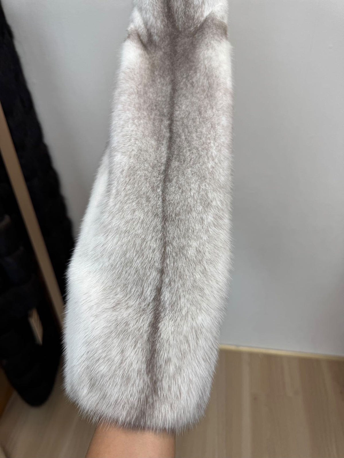 Chamonix - Mink Fur Jacket - Silver White