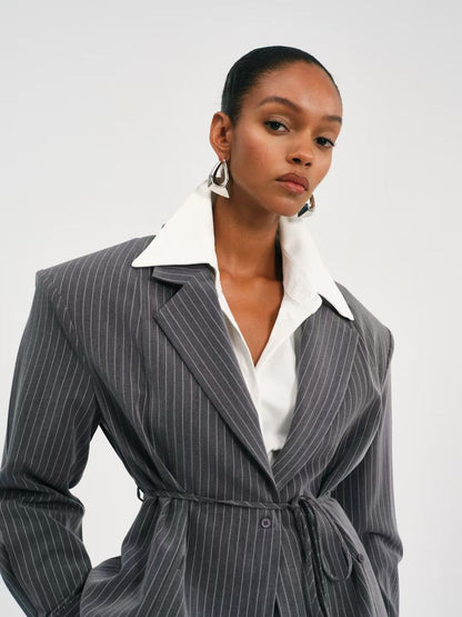 The Victoria Pinstripe Costume