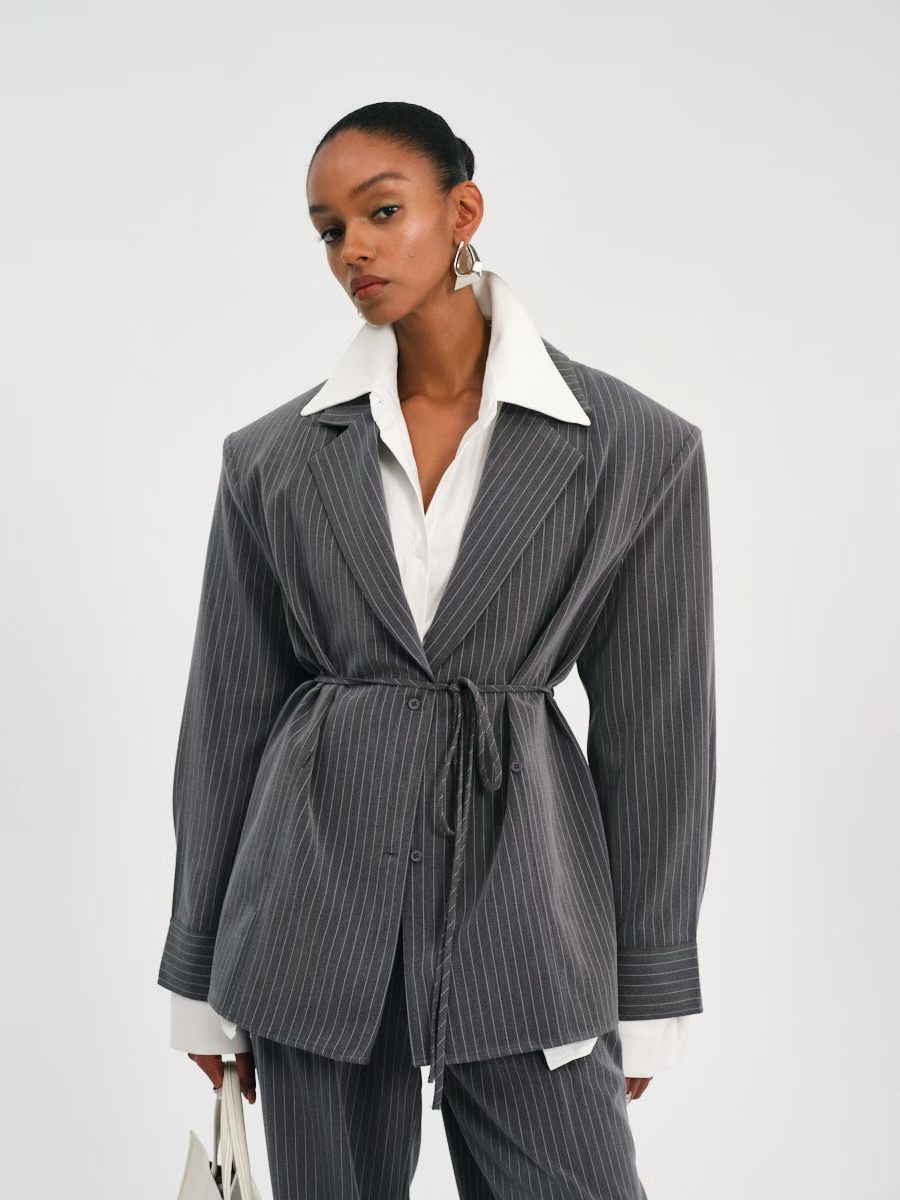 The Victoria Pinstripe Costume