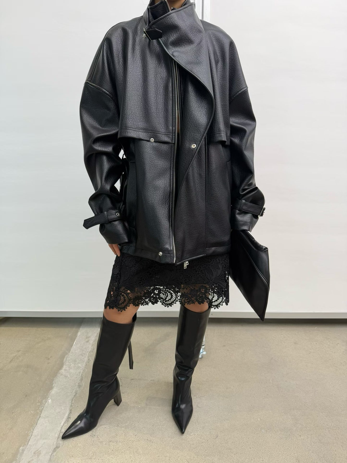 The Milan Faux Leather Jacket