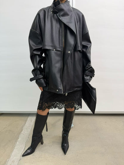 The Milan Faux Leather Jacket