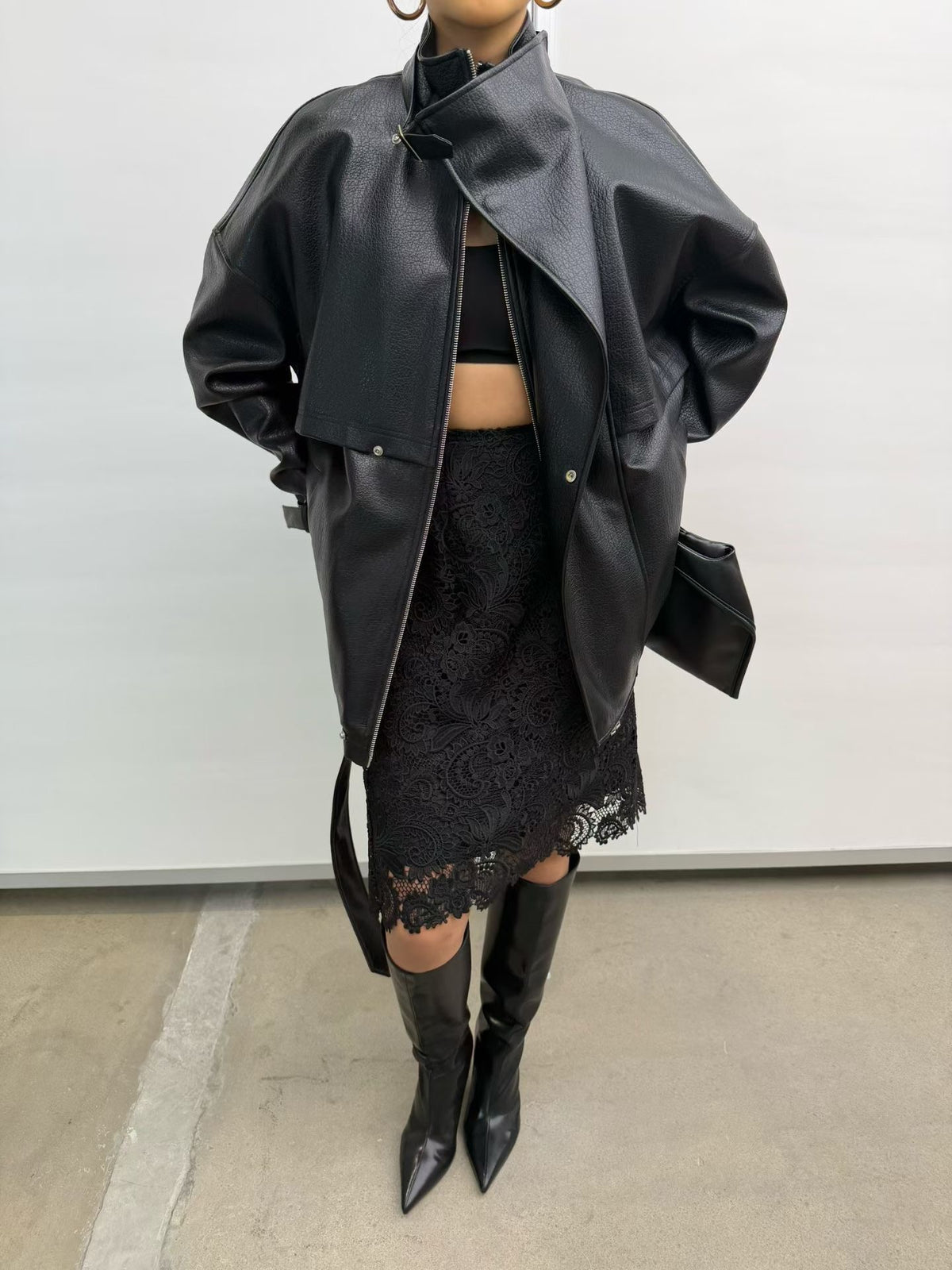 The Milan Faux Leather Jacket