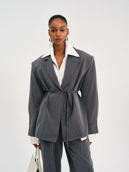 The Victoria Pinstripe Costume