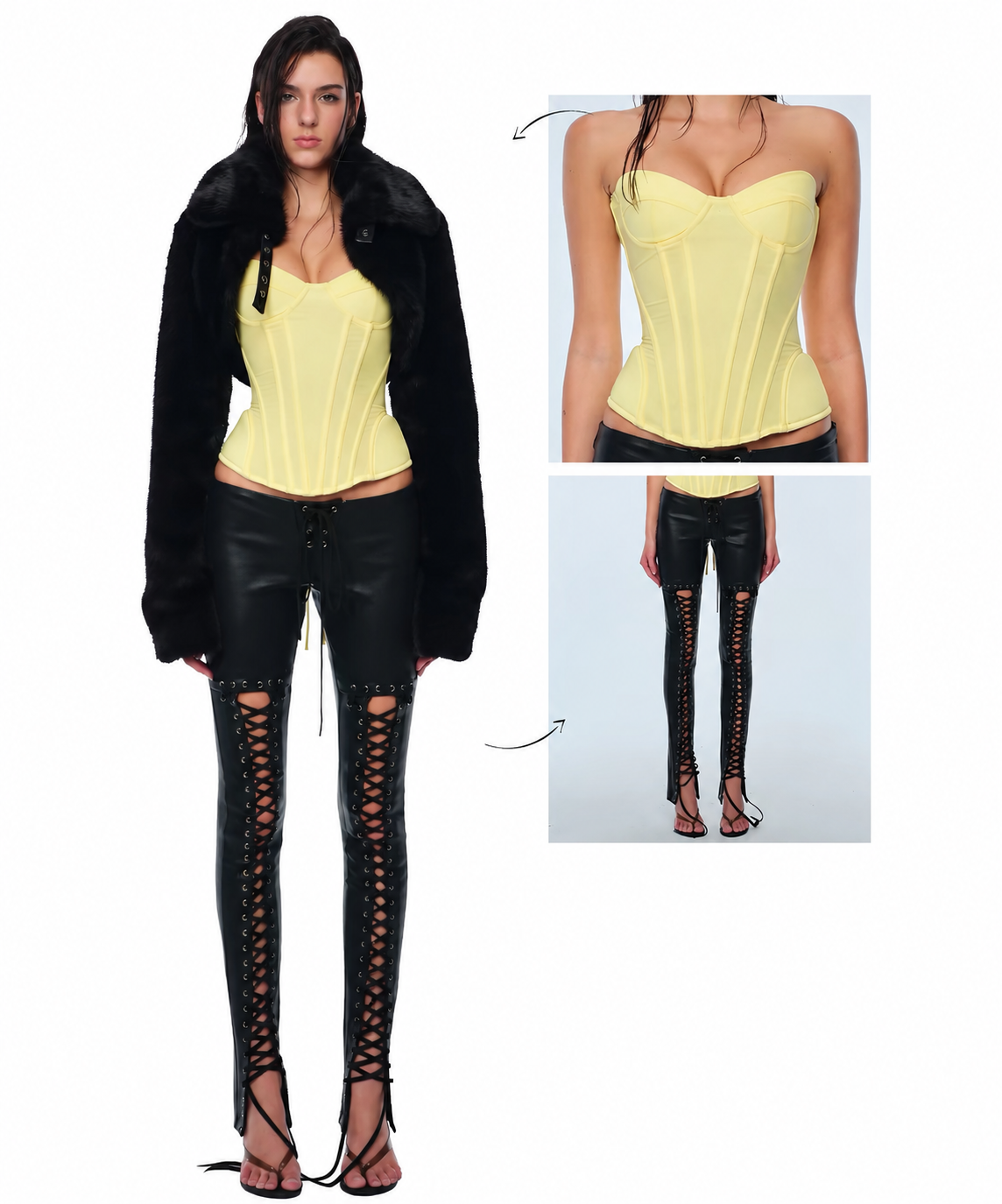 The Lace-Up Pants