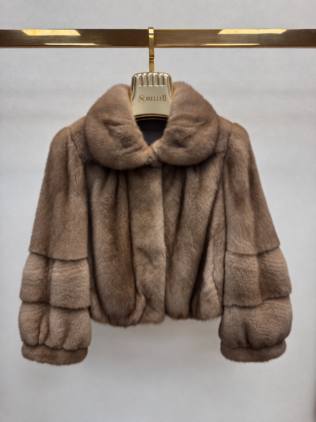 Mauri - Taupe - Mink Fur