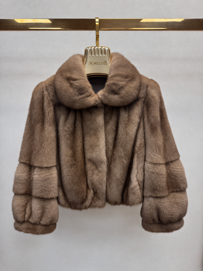 Mauri - Taupe - Mink Fur